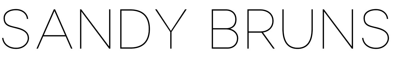 logo sandy bruns zwart