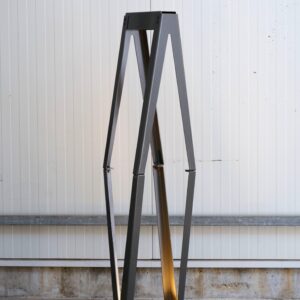 sculptural architectural floorlamp light g-star jean prouve sandy bruns ruse steel